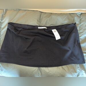 Abercrombie & Fitch Black mini skort